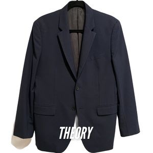 THEORY Blue Blazer 95% Wool 40R